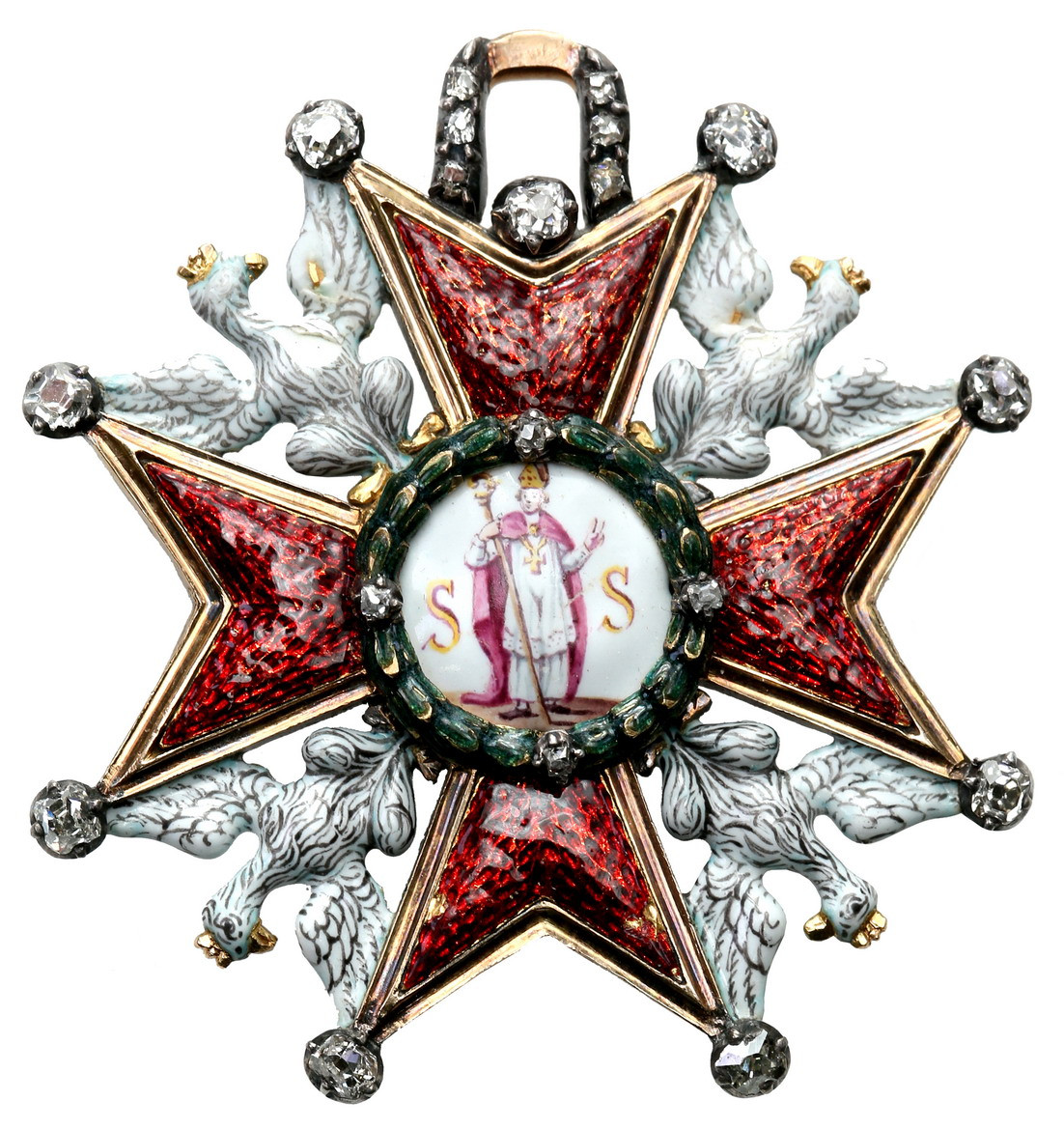 Order Świętego Stanisława 1765-1795, ZŁOTO - RZADKOŚĆ